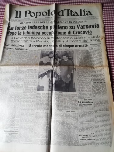 Ww2 scavo giornale - giornale, seconda