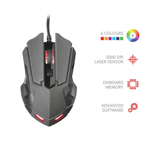 Mouse laser gaming - gaming, gxt