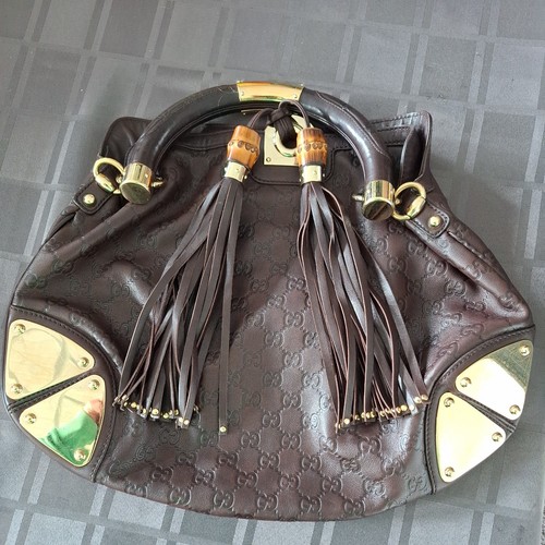 Borsa gucci indy marrone - gucci,