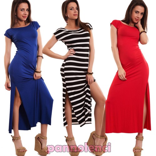 Vestito donna lungo abito