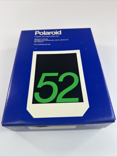 Polaroid type 4x5 - type, 52