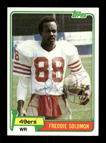 1981 topps 148 freddie solomon - 148,