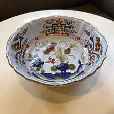 Servizio piatti vintage italiano Garofano Faenza Tastesetter 10 3/4", piccola patatine su base