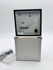 Voltmetro analogico da 500Vac - dimensioni 72x72 mm- Pezzi 4 - Vendita A Lotto