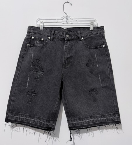 Pantaloncini denim uomo - , chrome