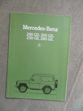 Mercedes Benz 240GD 300GD