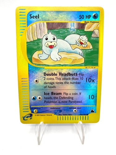 Carta pokemon seel set - carta,