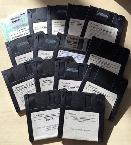 Floppy disk per tastiera