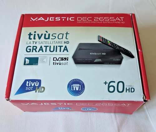 Decoder satellitare dec265sat - satellitare,