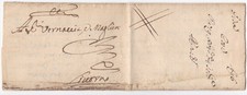 1696 ITALIA LETTERA PISA A