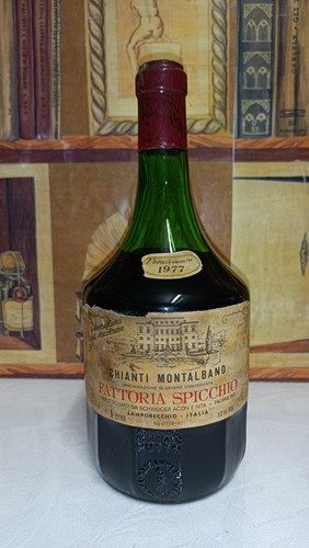 Vino 1977 chianti - vino, montalbano