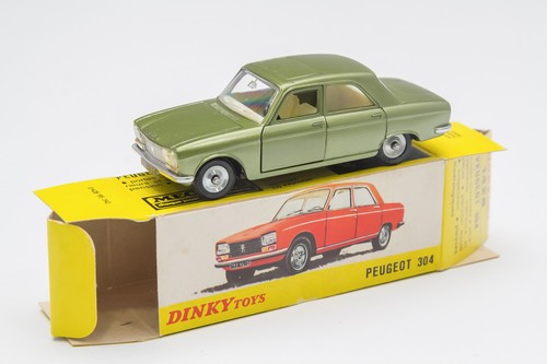 Dinky toys peugeot 304 1428 - dinky,