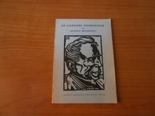  libro-LE CANZONI PIEMONTESI