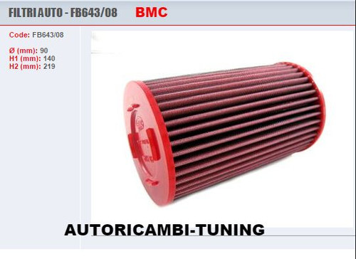 Filtro aria sportivo bmc - filtro,