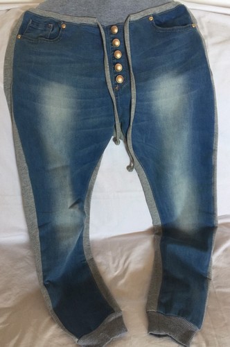 Jeans tuta blugrigio - tg, s
