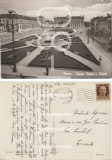 MONZA - PIAZZA TRENTO E TRIESTE - FASCIO NELLE AIUOLE - FASCISMO 1943