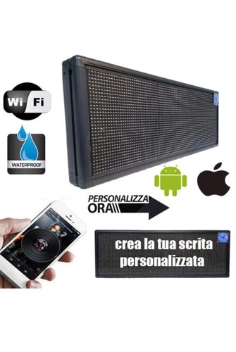 Insegna luminosa wifi led per - luminosa,