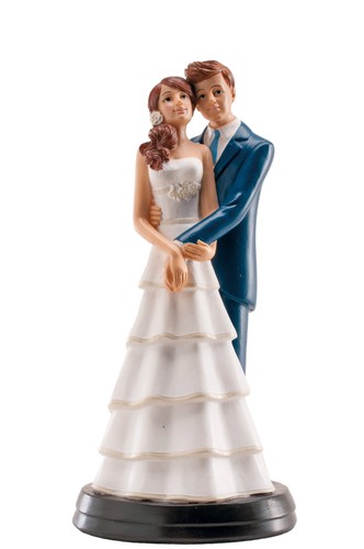 Cake topper resina sposi