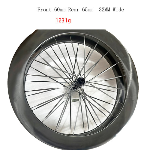 Ruote carbonio per bici - carbonio,