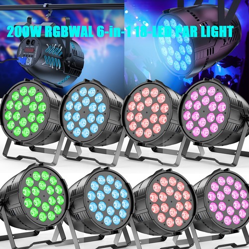200w rgbwal 18led - 18led, fascio