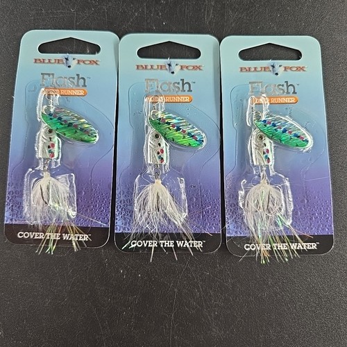 Blue fox flash spinner - (3),