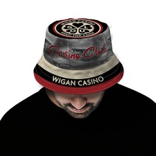 Wigan Casino - Cappello a secchio moda cappello da sole confezionabile esterno cappello da pescatore unisex