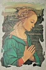 Stampa Affrescata Madonna