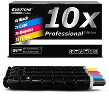 10 toner PRO per Canon IR-C-2030-i IR-C-2220-L IR-C-2020-i IR-C-2225-i