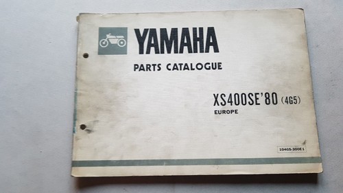 Yamaha 400 1980 catalogo - yamaha,
