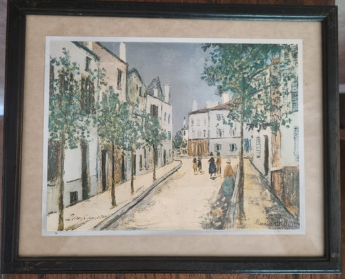 Tableau maurice utrillo - tableau,