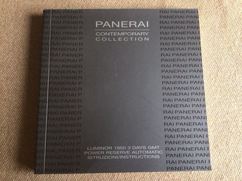 Libretto booklet panerai - libretto,