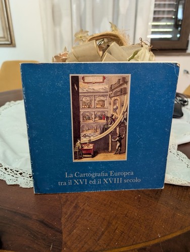 Libro cartografia europea - libro,
