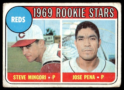 1969 baseball reds rookies - baseball,