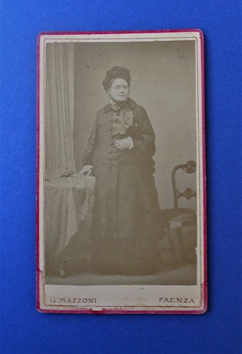 Foto epoca cdv mazzoni - foto,