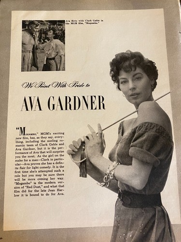 Ava gardner pinup vintage a - ava,