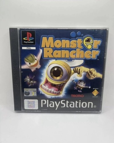 Monster rancher ps1 game black - monster,