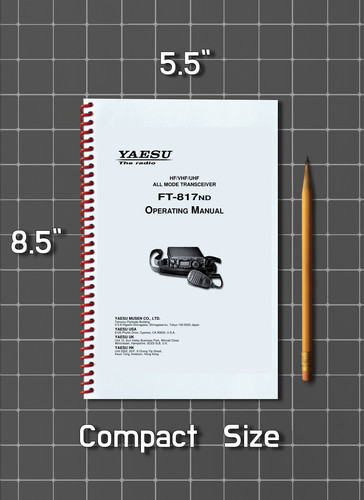 Yaesu 817nd manuale - yaesu, —