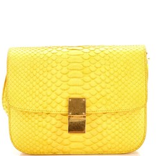 Celine Classic Box Bag Python