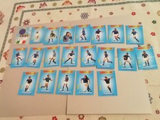 COLLEZIONE COMPLETA DI 21 FIGURINE PANINI DEI CALCIATORI AZZURRI DI SPAGNA 82