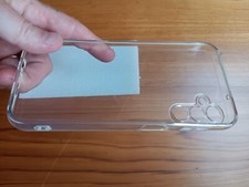 COVER CUSTODIA TRASPARENTE PER CELLULARE SAMSUNG galaxy A 18 usata 1 giorno