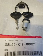 SERRATURA CHIAVE PER BAULETTO ORIGINALE POSTERIORE HONDA SH 125 150 2005 > 2008