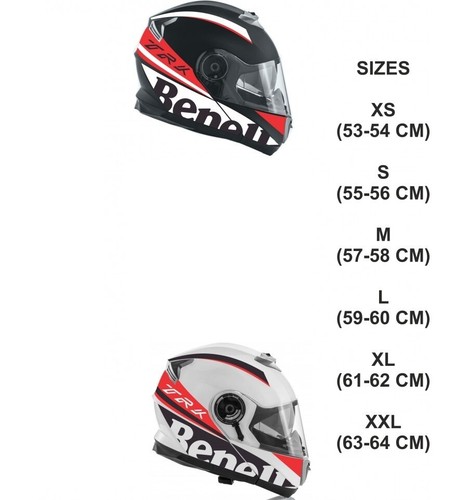Helmet casco benell modulare - casco,