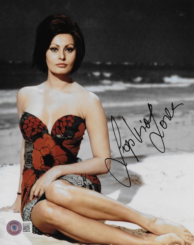 Sophia loren foto - sophia, firmata