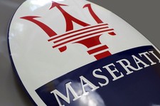 Enamel plaque MASERATI 32,5x50