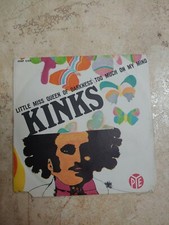  The Kinks ‎– Little Miss Queen Of Darkness / Too Much On My Mind 45 giri RARO