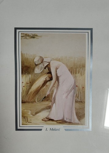 Litografia innocenzo melani - innocenzo,