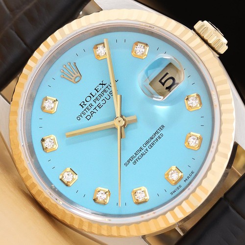 Rolex datejust 16233 - 16233, acqua