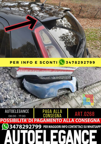 0268 alettone sportivo adatto - sportivo,
