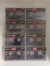 Lotto 8x FUJI DR-Ix 60 90 1992 musicassette vergini cassette tape vintage