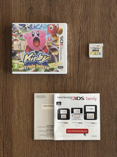 Kirby triple deluxe nintendo - deluxe,